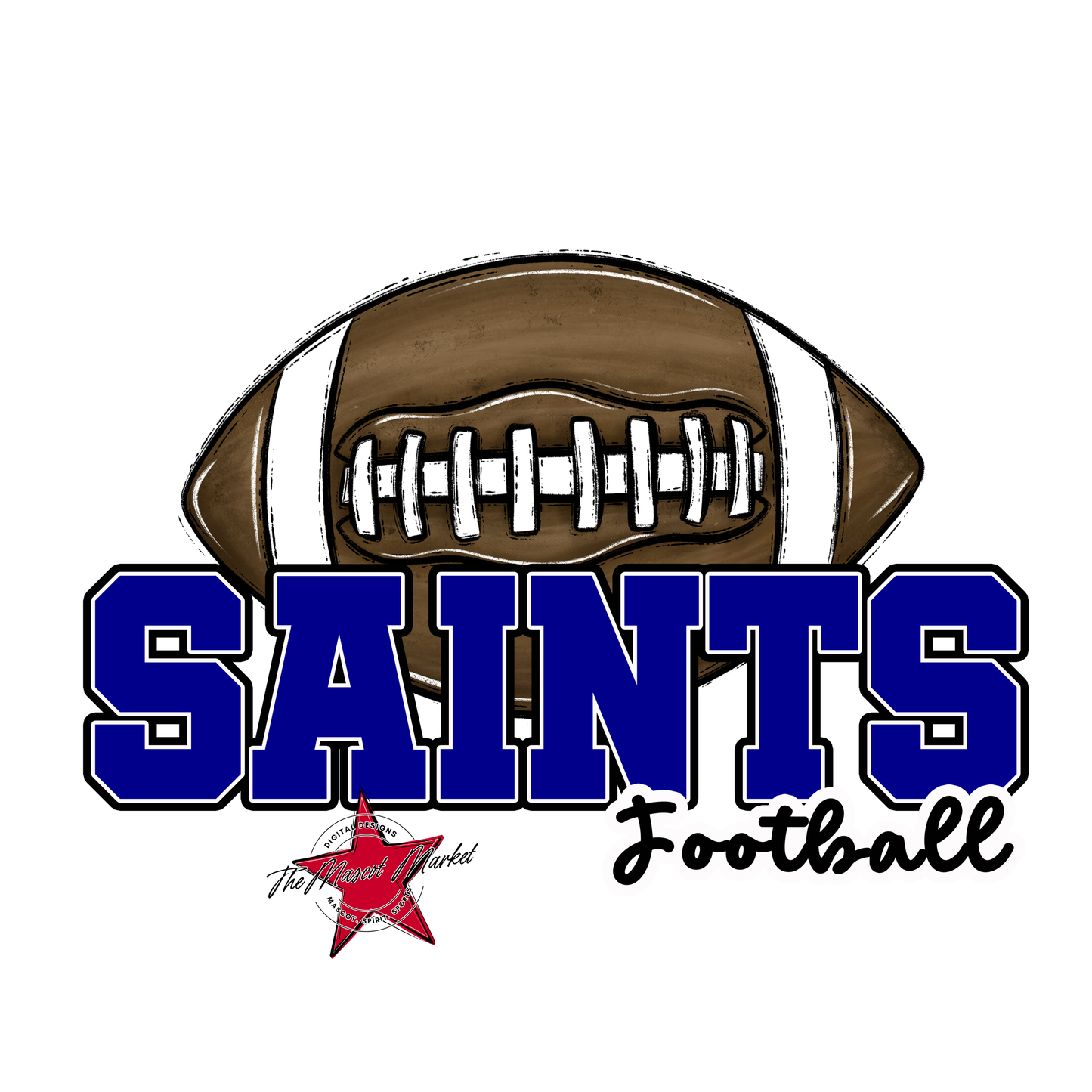 Saints Varsity Football-Blue