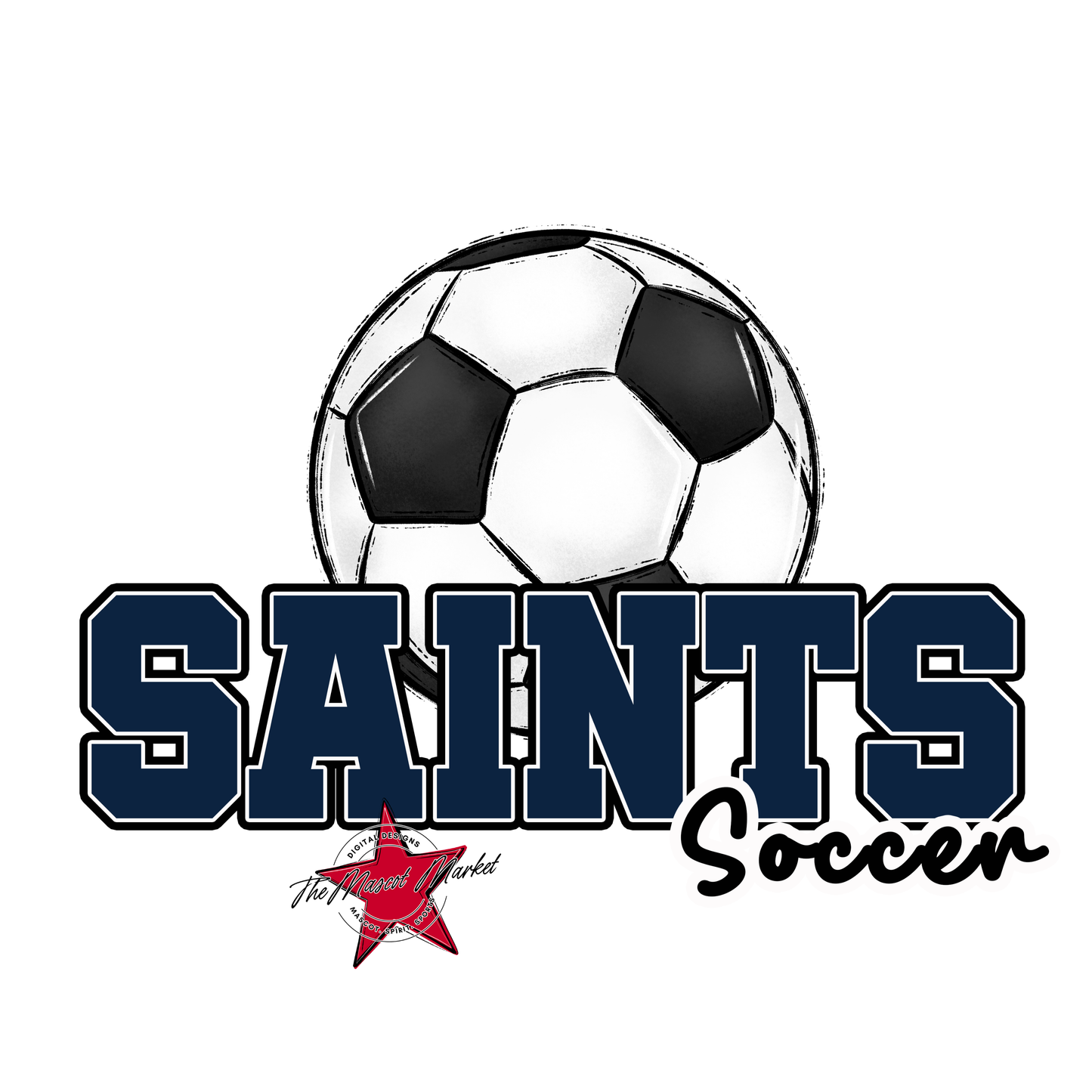 Saints Varsity Soccer-Navy