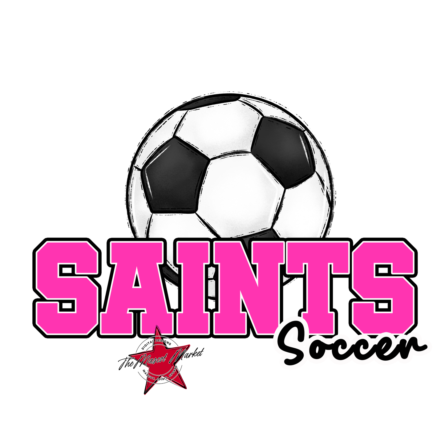 Saints Varsity Soccer-Pink