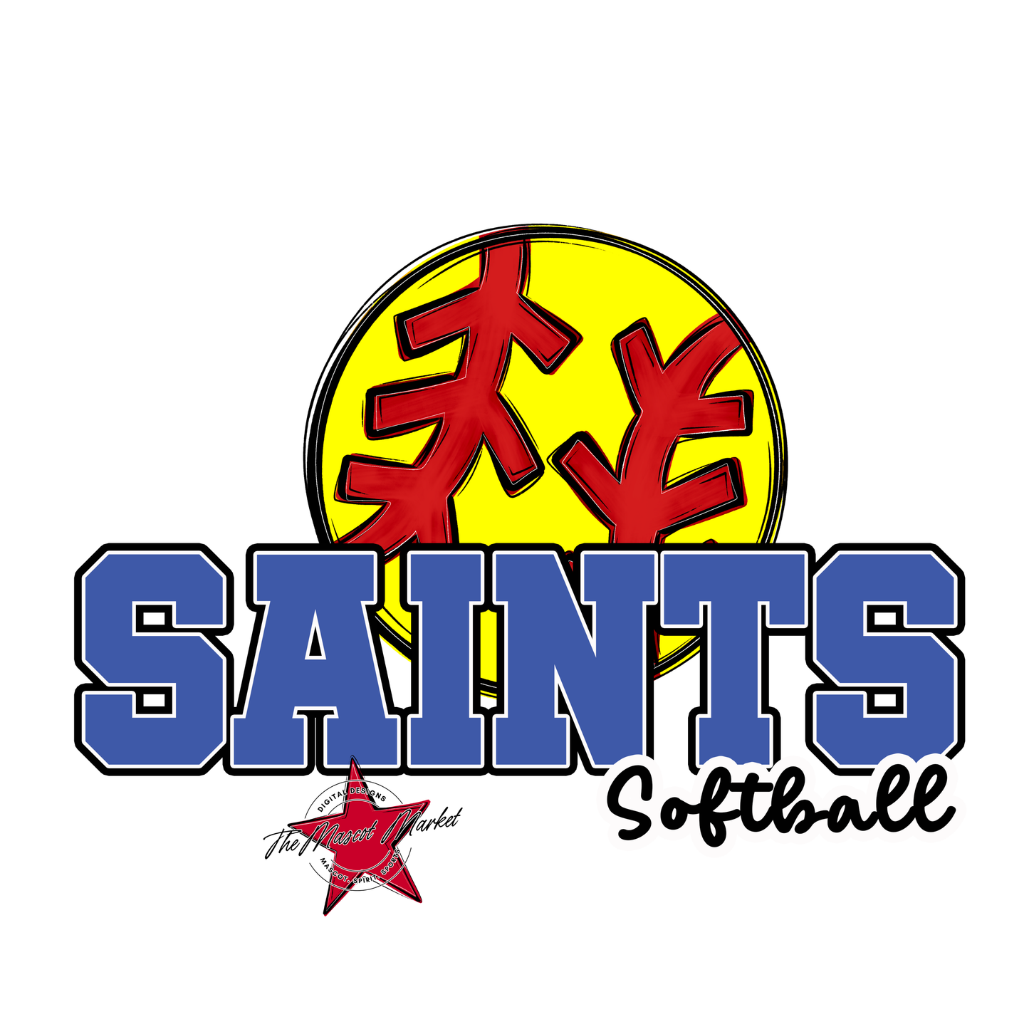 Saints Varsity Softball-Off Blue