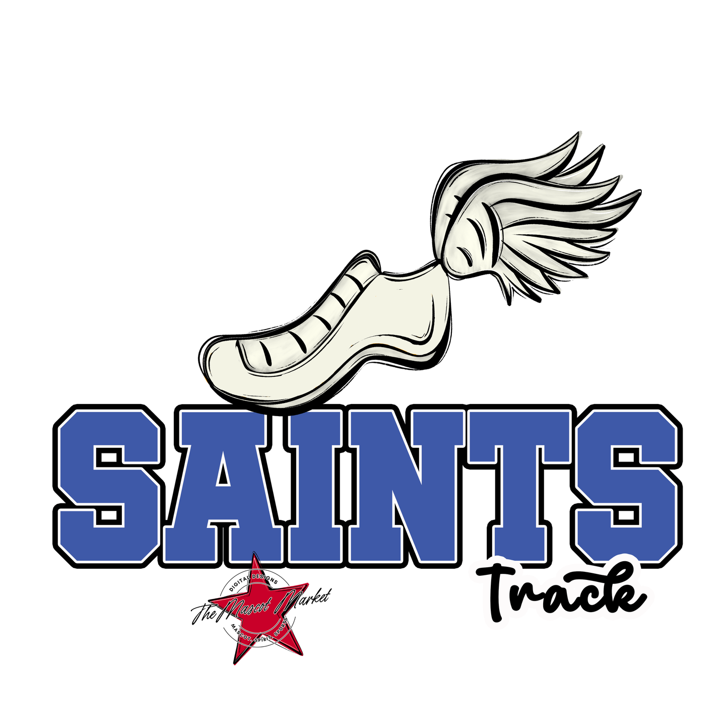 Saints Varsity Track-Off Blue