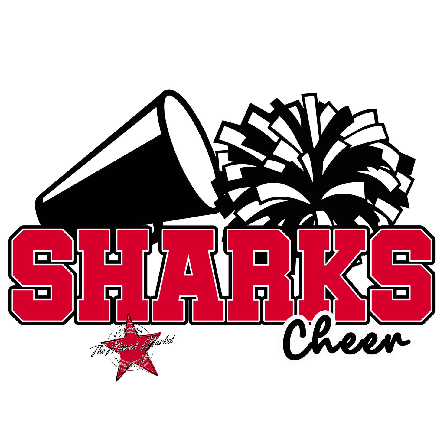 Sharks Varsity Cheer-Red