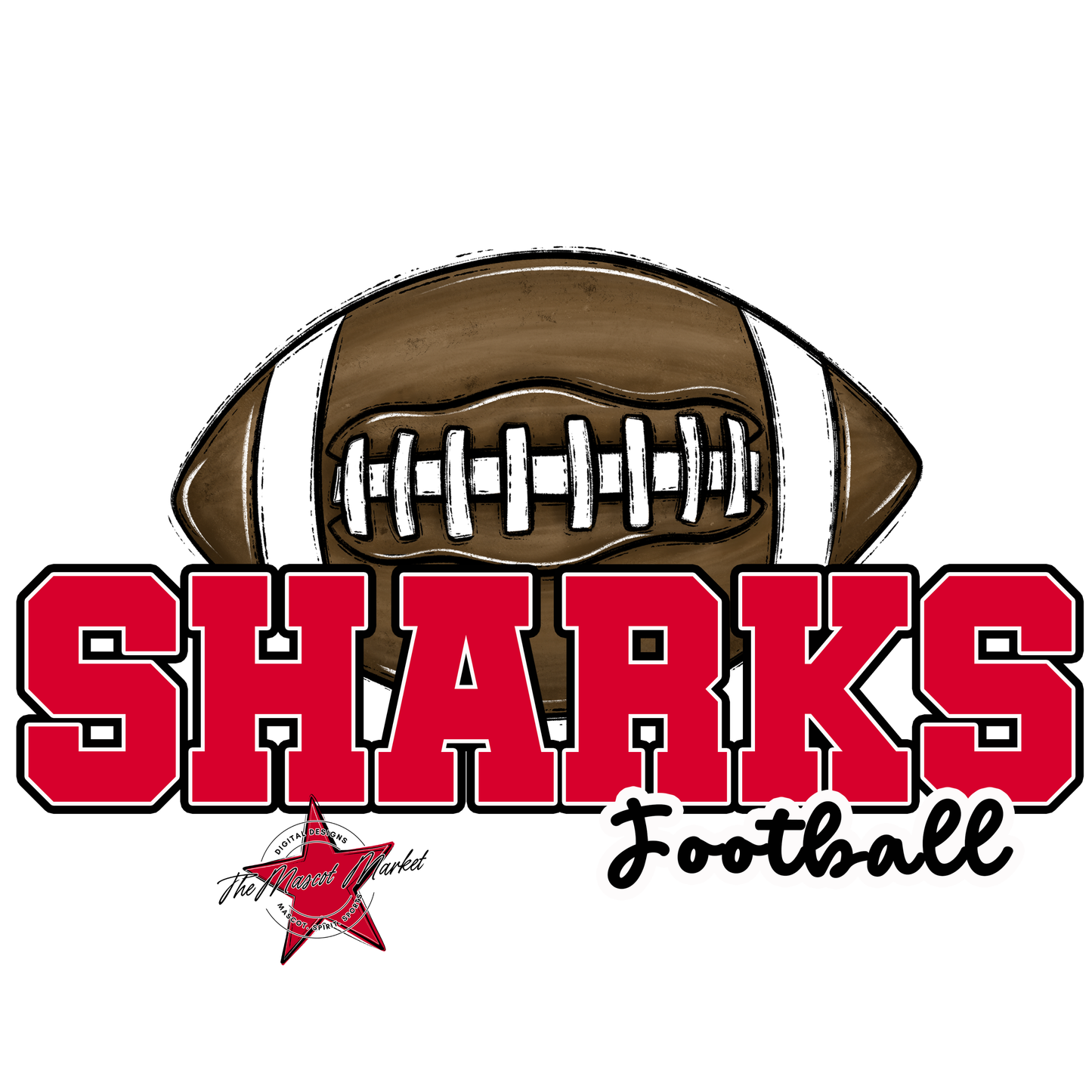 Sharks Varsity Football-Red