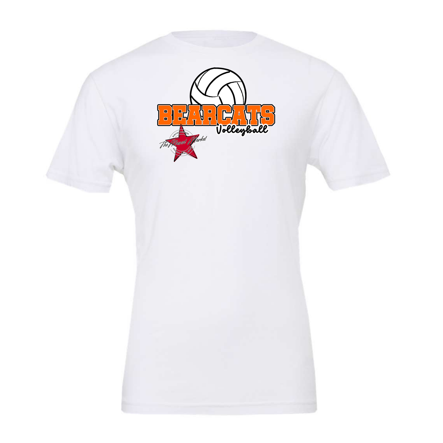 Bearcats Varsity Volleyball Design-Orange