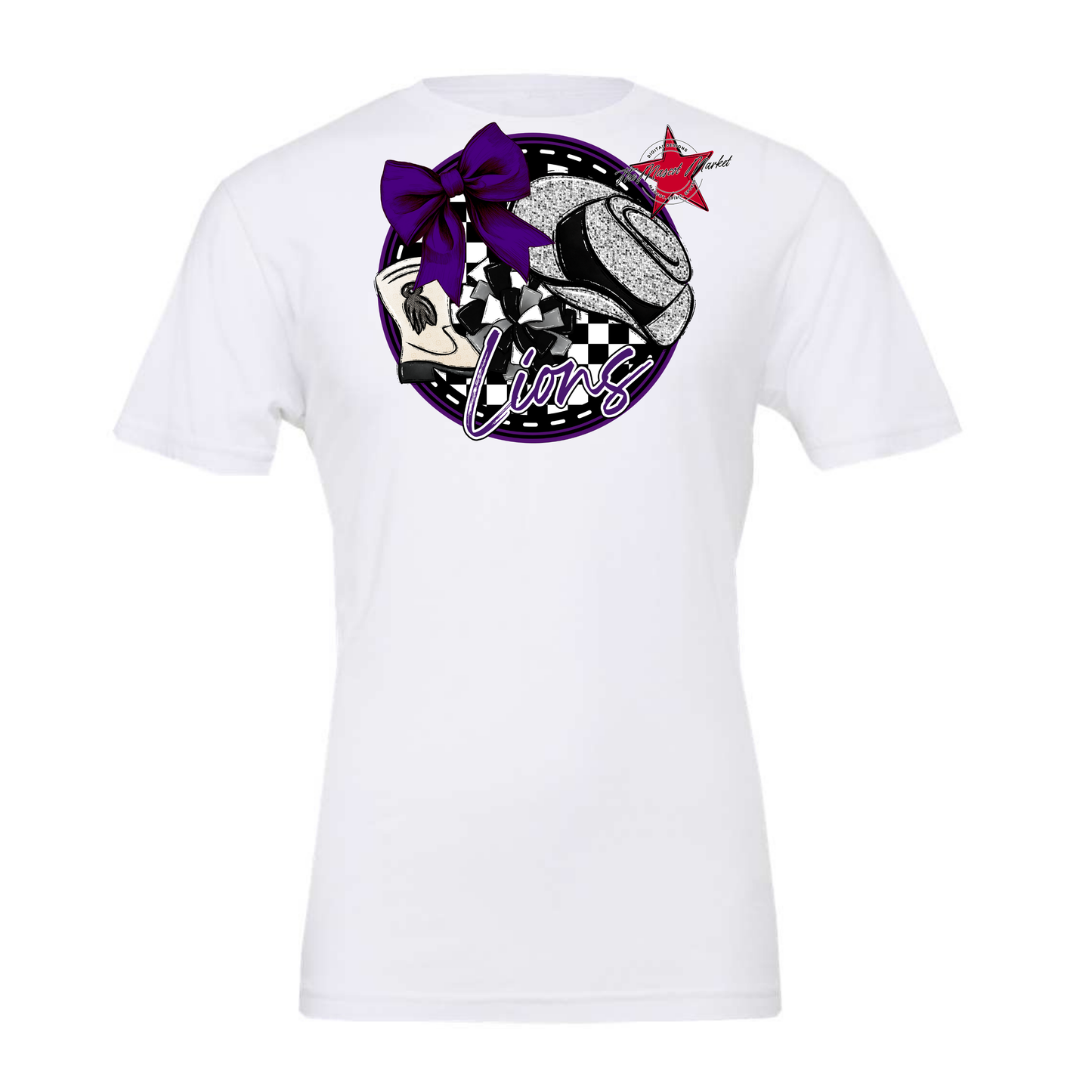 Lions Circle Drillteam Design-Purple