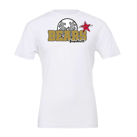 Bears Varsity Baseball Design-Gold