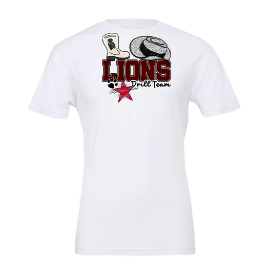 Lions Varsity Drillteam-Maroon