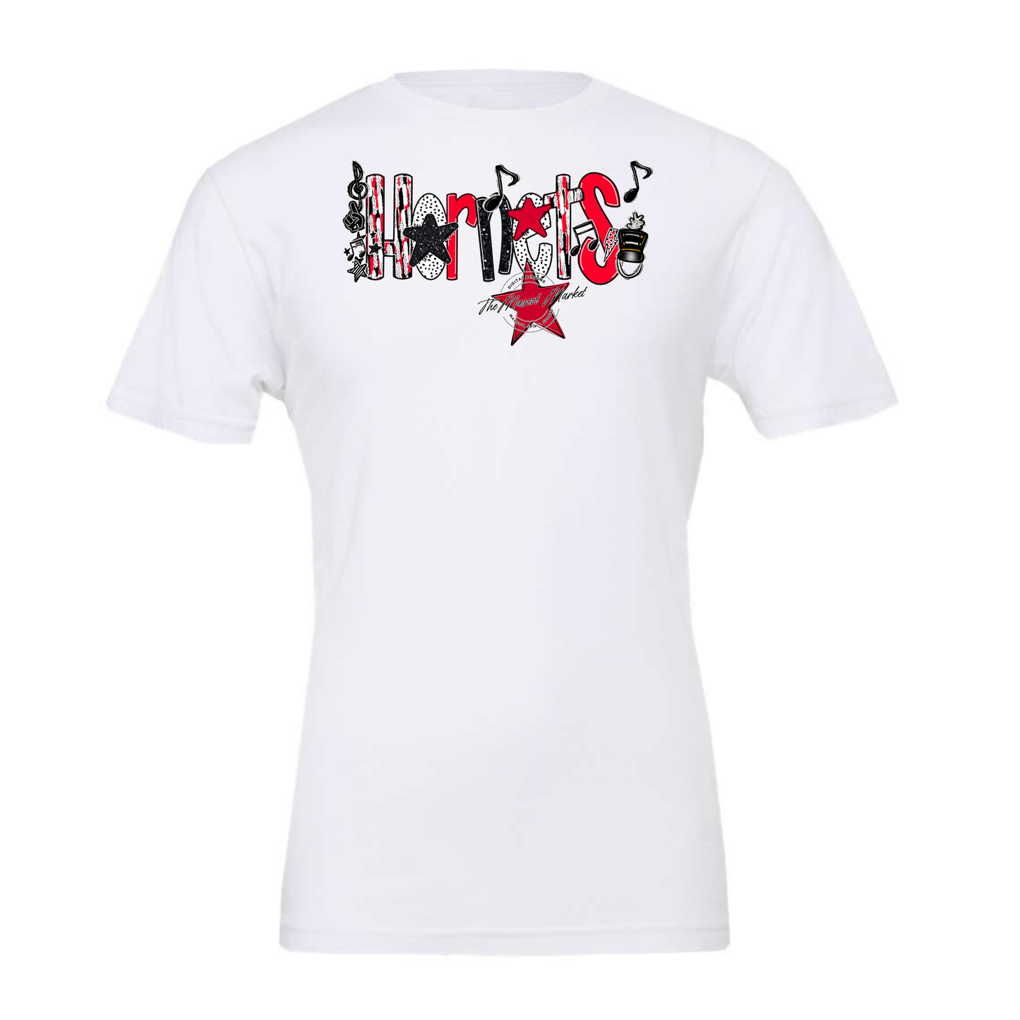 Hornets Band Scrape-Red