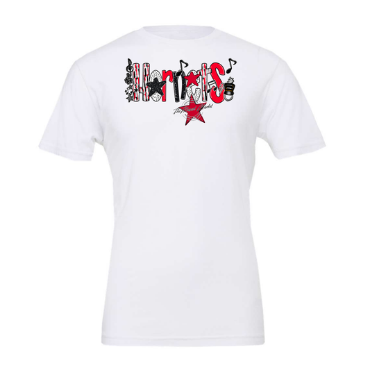 Hornets Band Scrape-Red