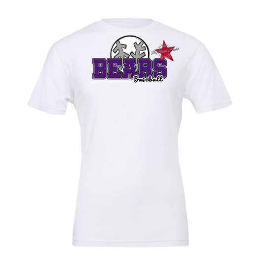 Bears Varsity Baseball Design-Purple