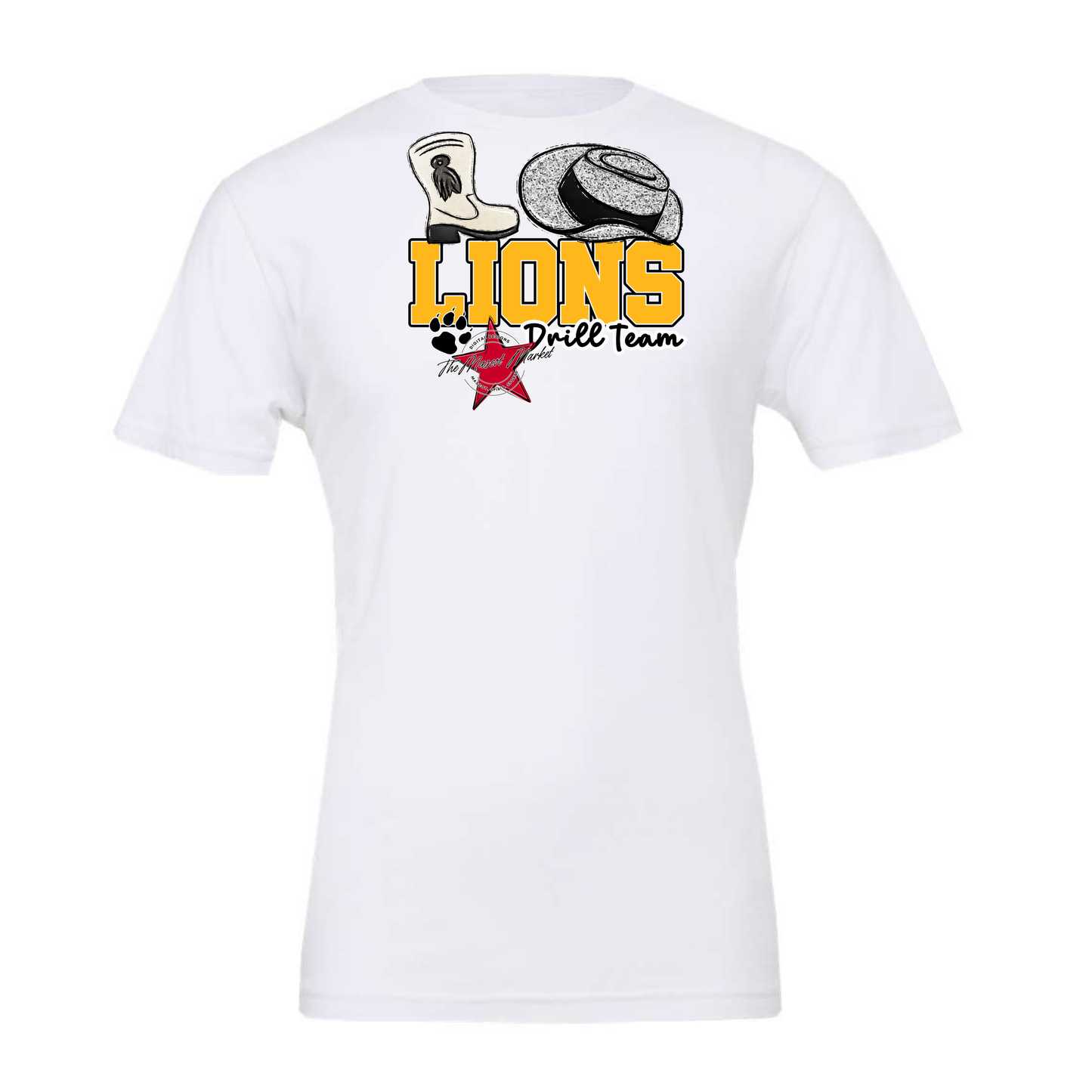 Lions Varsity Drillteam-Yellow