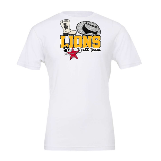 Lions Varsity Drillteam-Yellow