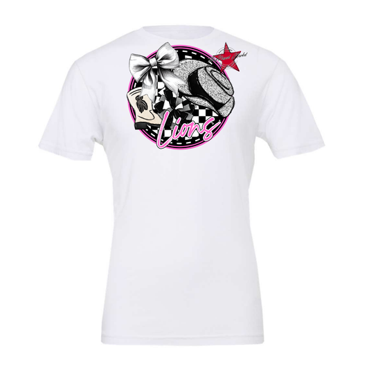 Lions Circle Drillteam Design-Baby Pink