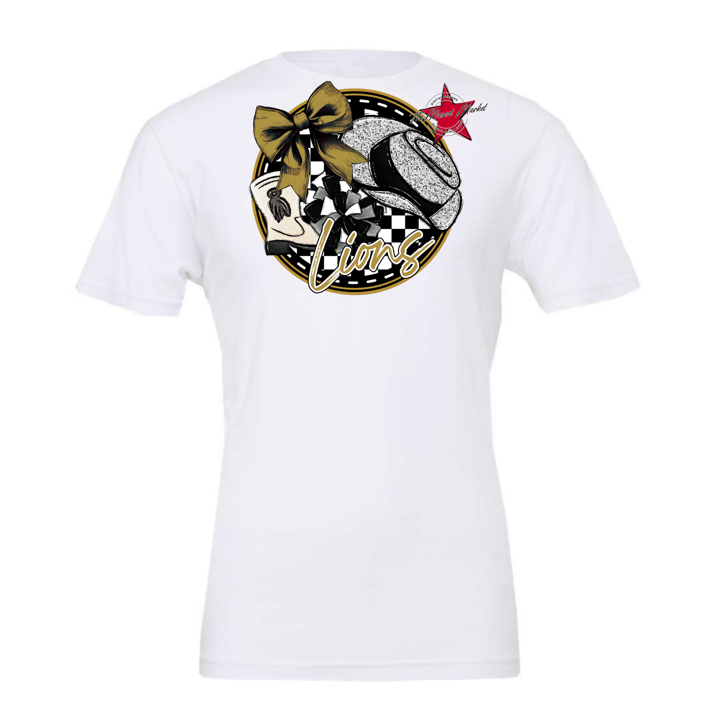 Lions Circle Drillteam Design-Gold