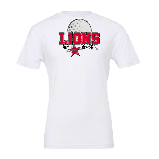 Lions Varsity Golf-Red