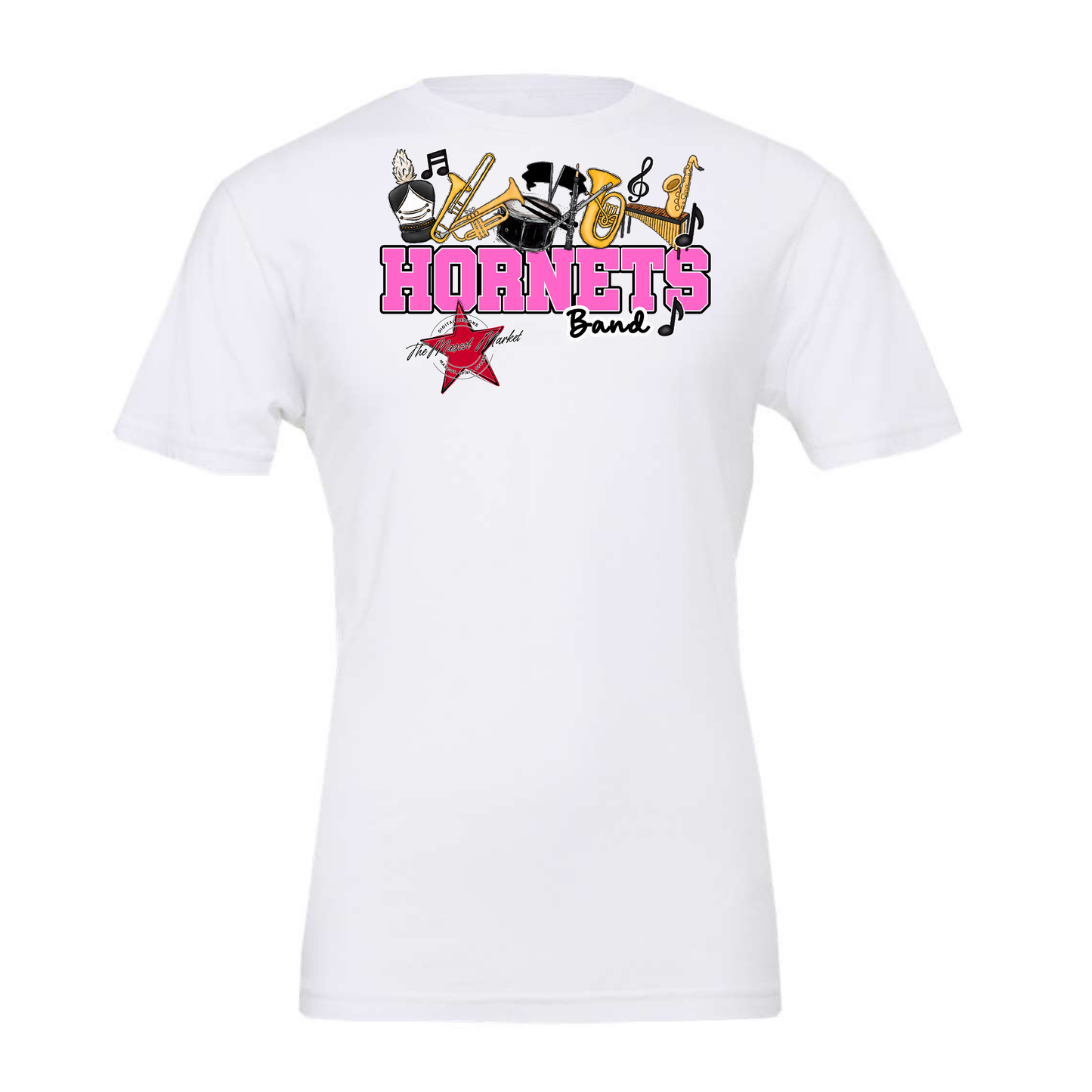 Hornets Varsity Band-Baby Pink