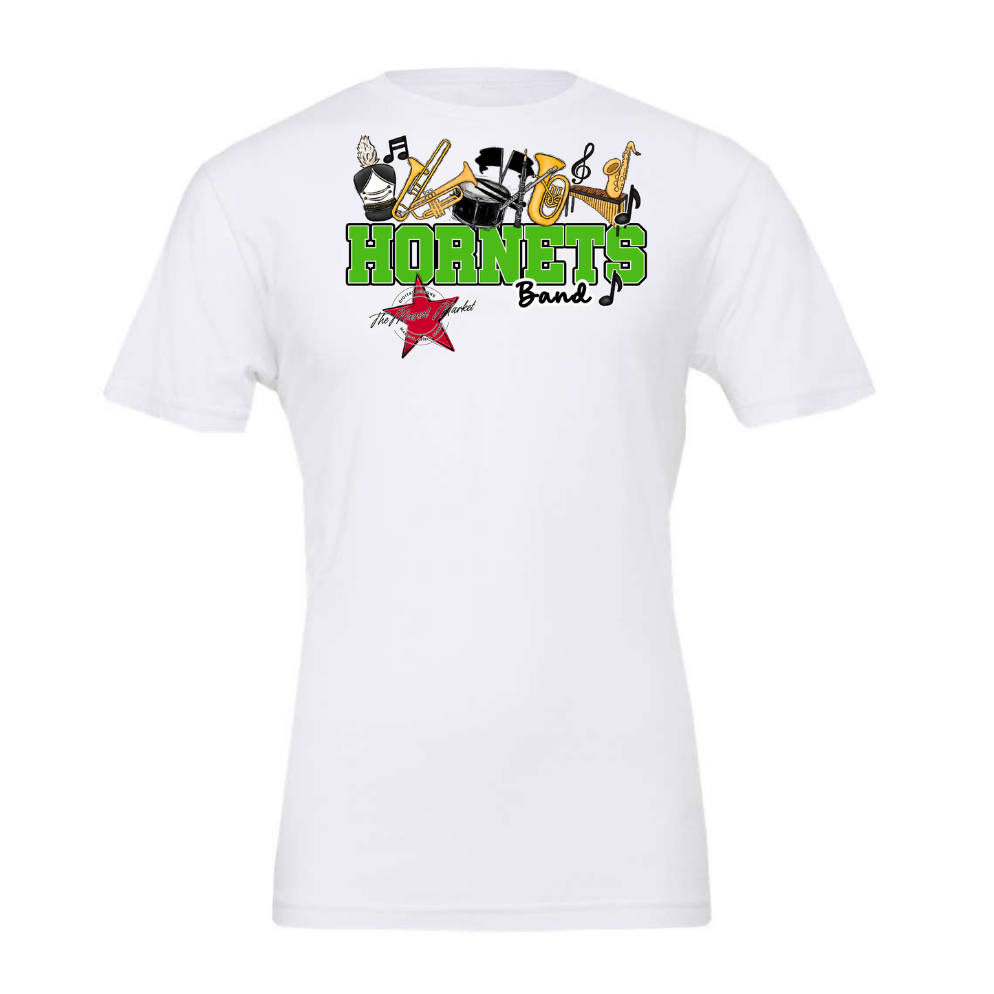 Hornets Varsity Band-Bright Green