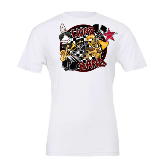 Lions Circle Band Design-Maroon