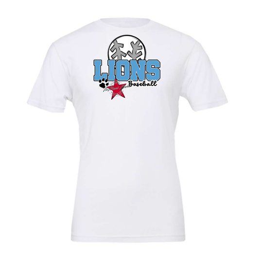 Lions Varsity Baseball-Carolina Blue