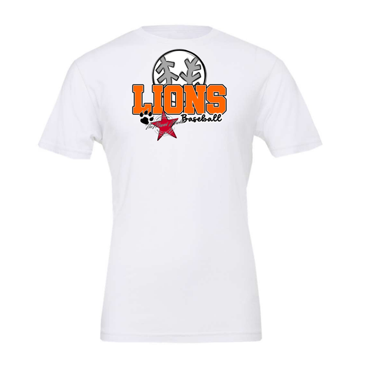 Lions Varsity Baseball-Orange