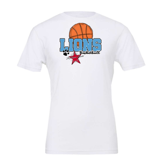 Lions Varsity Basketball-Carolina Blue