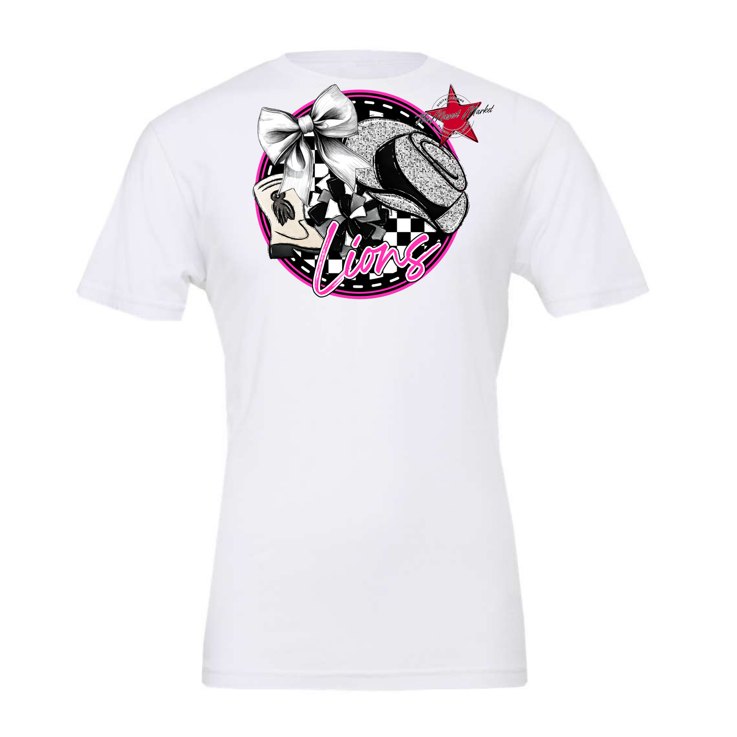 Lions Circle Drillteam Design-Pink