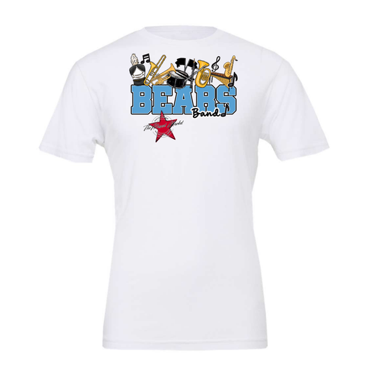 Bears Varsity Band Design-Carolina Blue