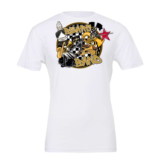 Bears Circle Band Design-Gold