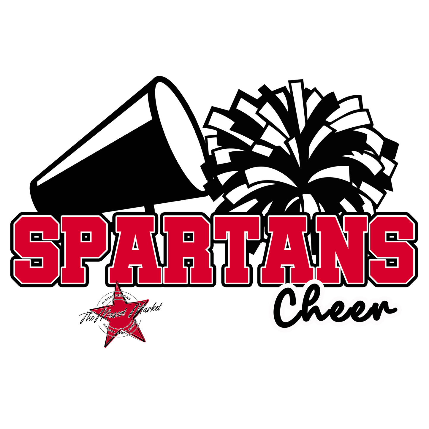 Spartans Varsity Cheer-Red