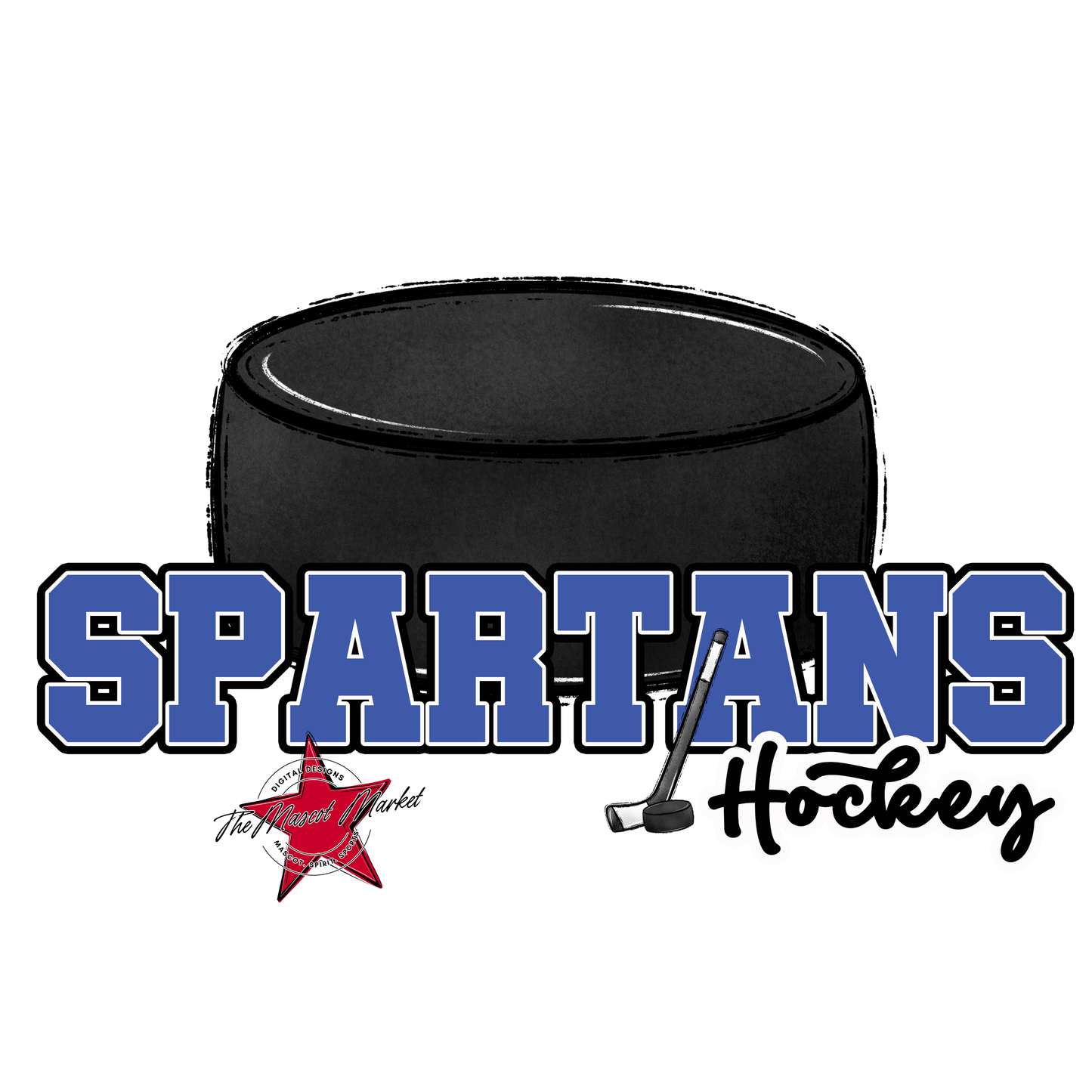 Spartans Varsity Hockey-Off Blue