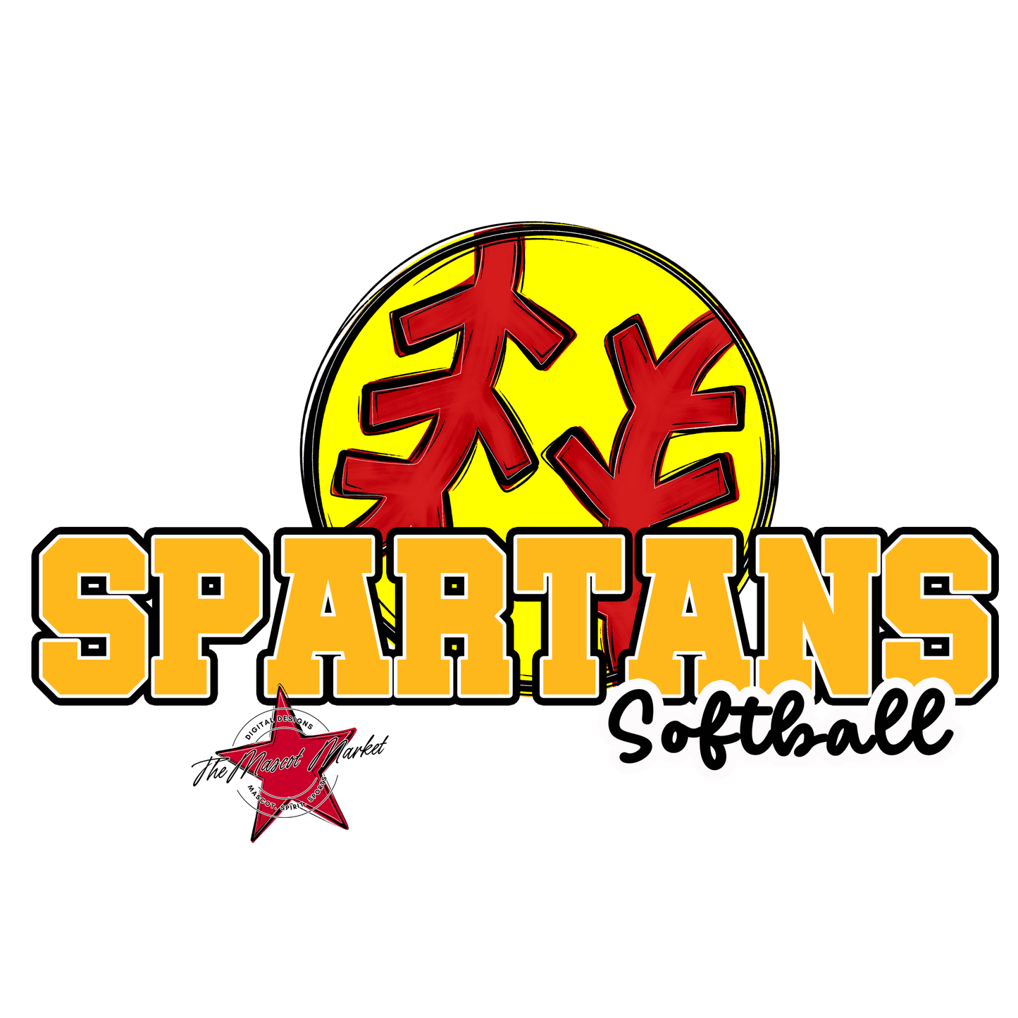 Spartans Varsity Softball-Yellow