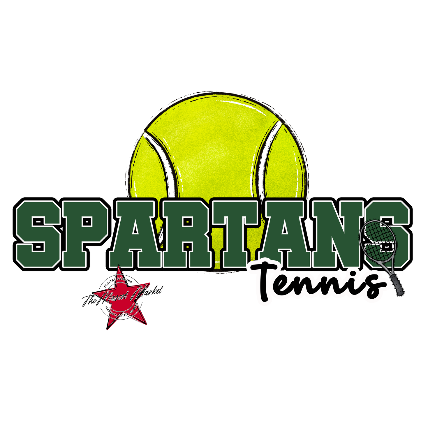 Spartans Varsity Tennis-Green