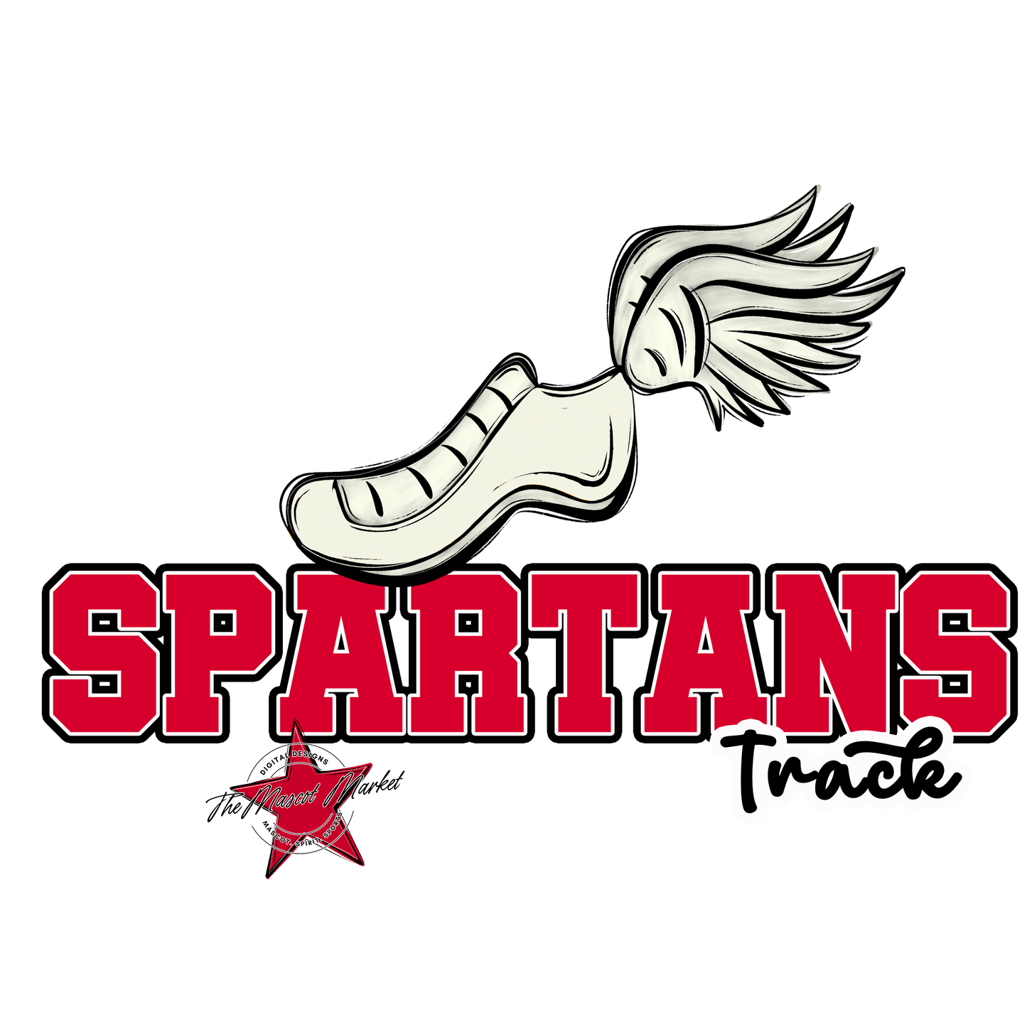 Spartans Varsity Track-Red