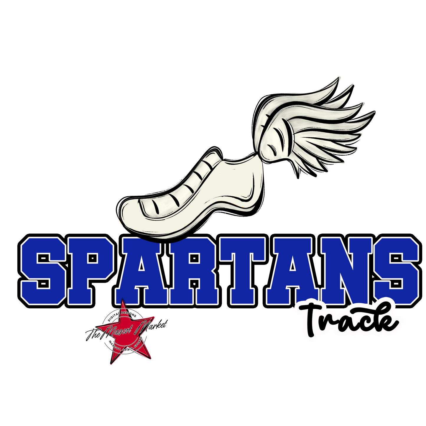 Spartans Varsity Track-Royal Blue