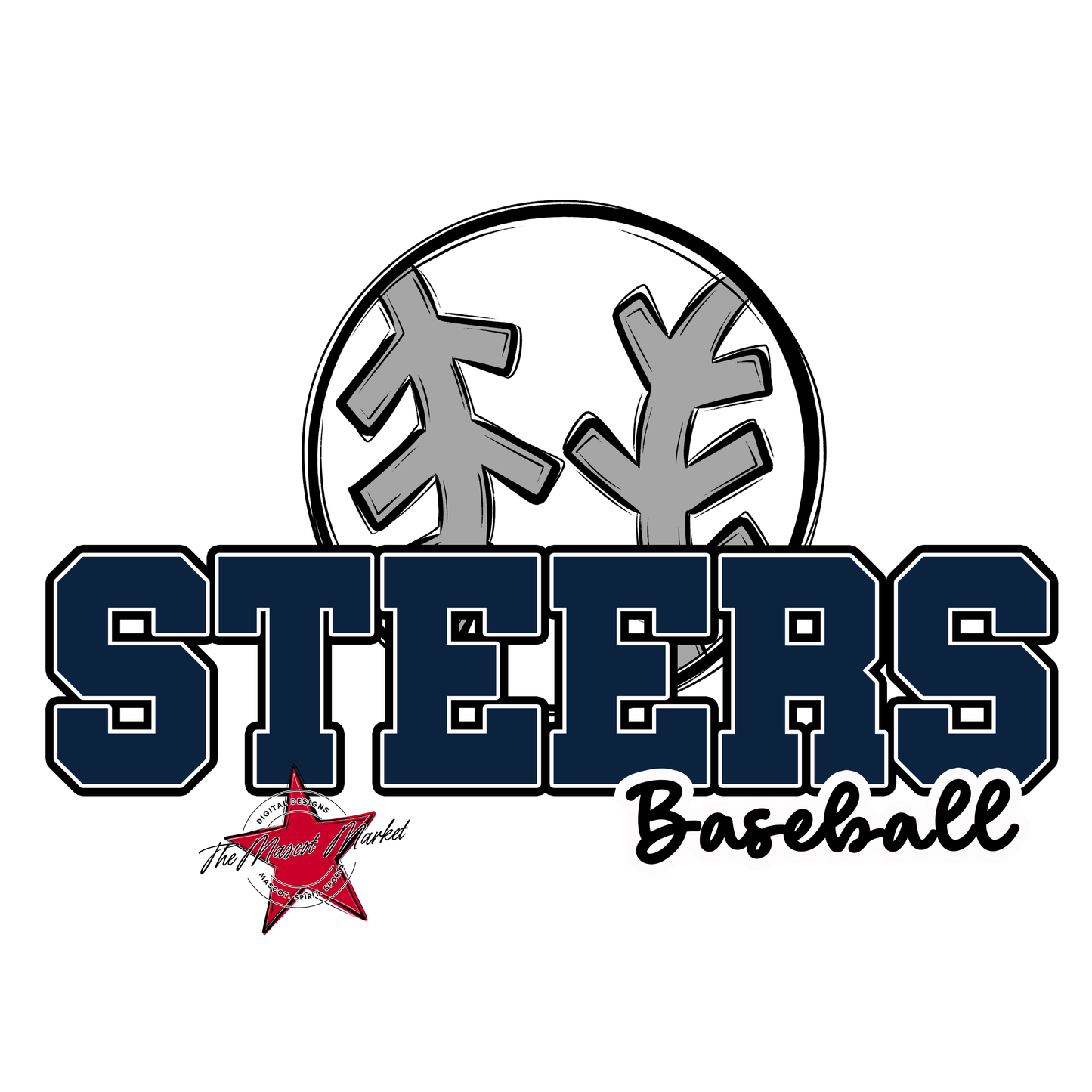 Steers Varsity Baseball-Navy