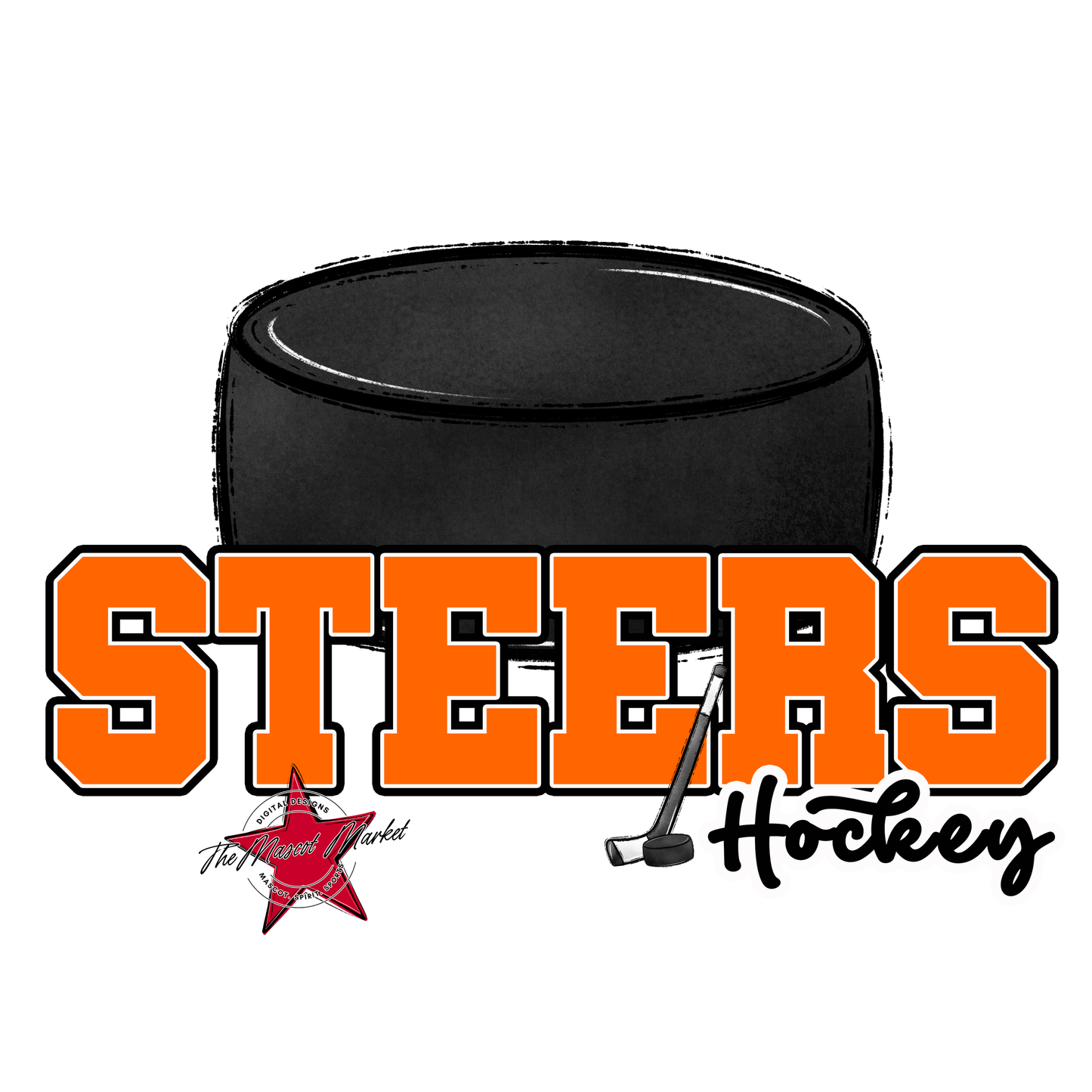 Steers Varsity Hockey-Orange