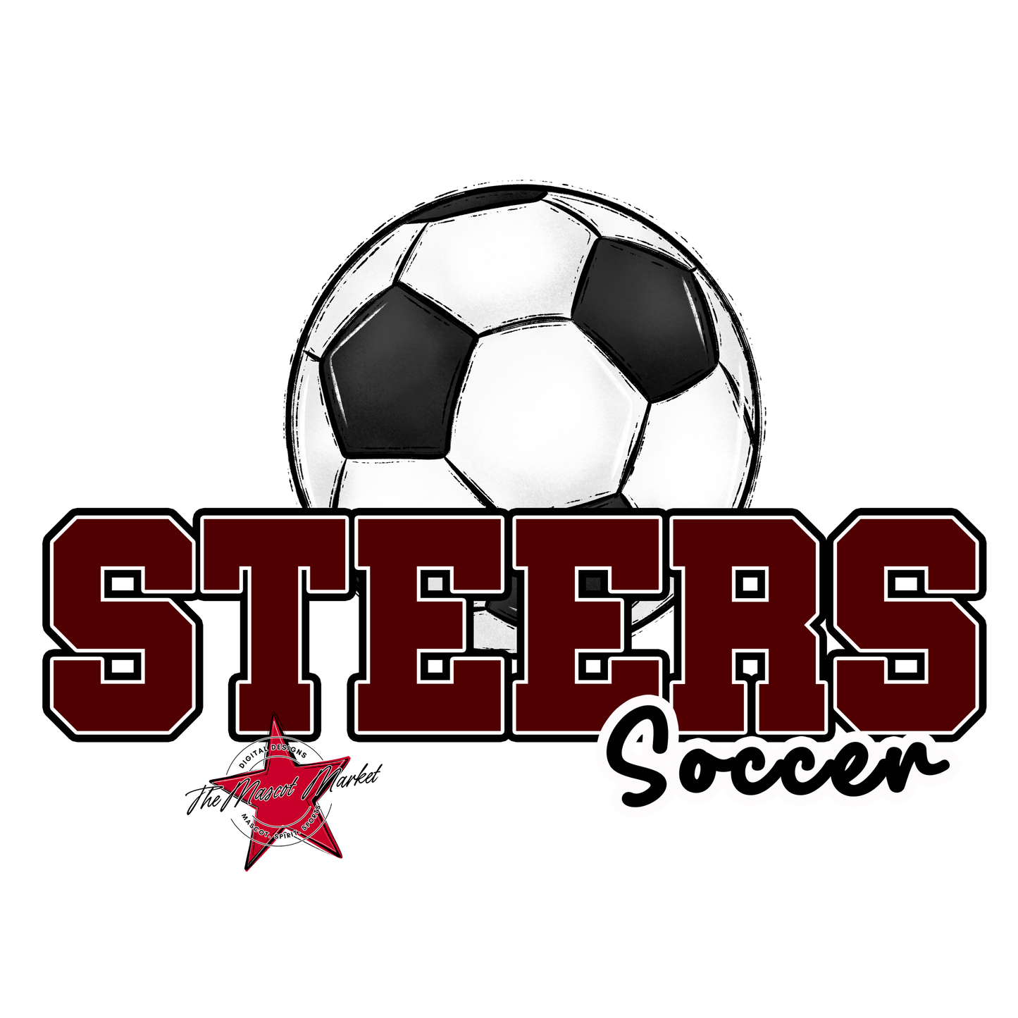 Steers Varsity Soccer-Maroon