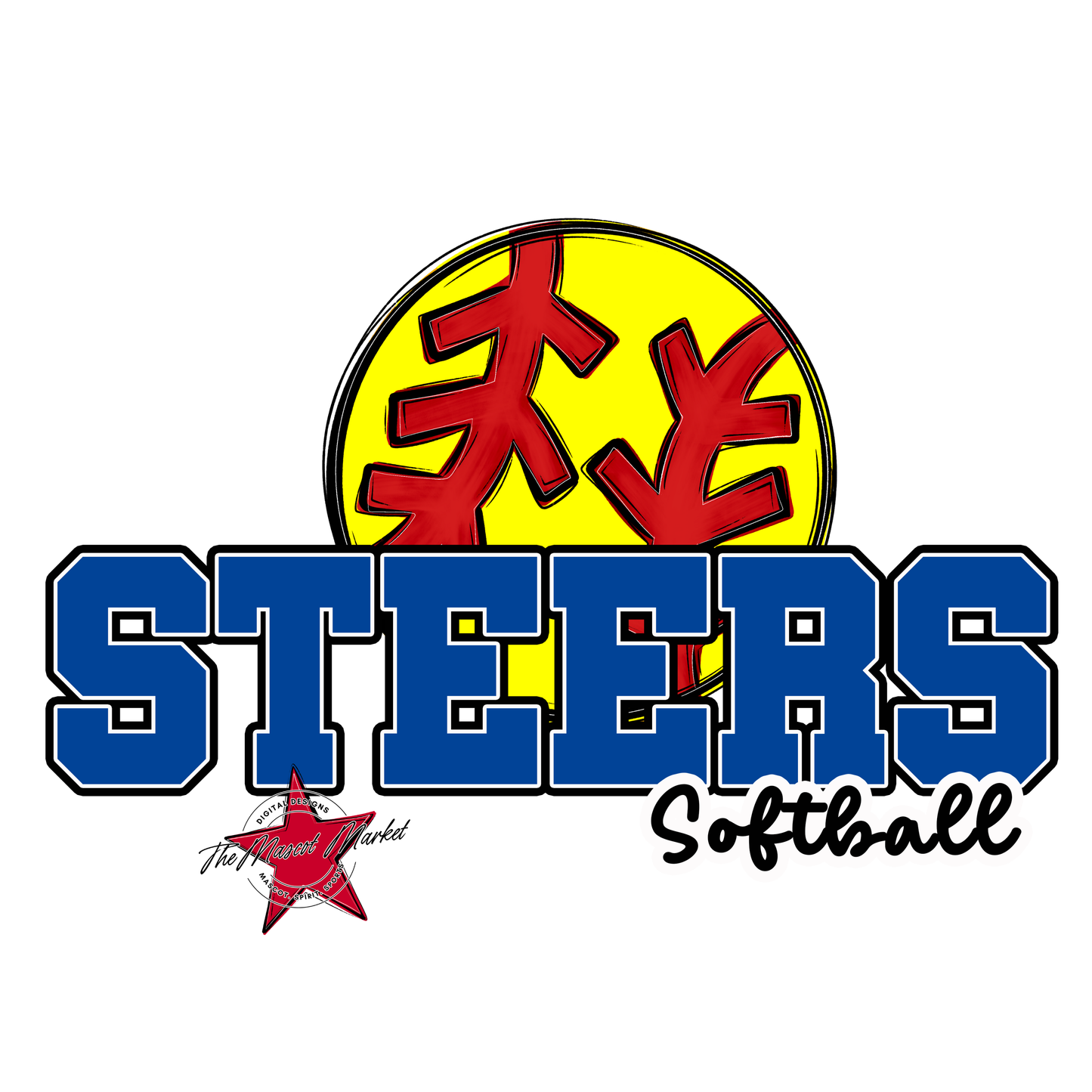Steers Varsity Softball-Off Blue
