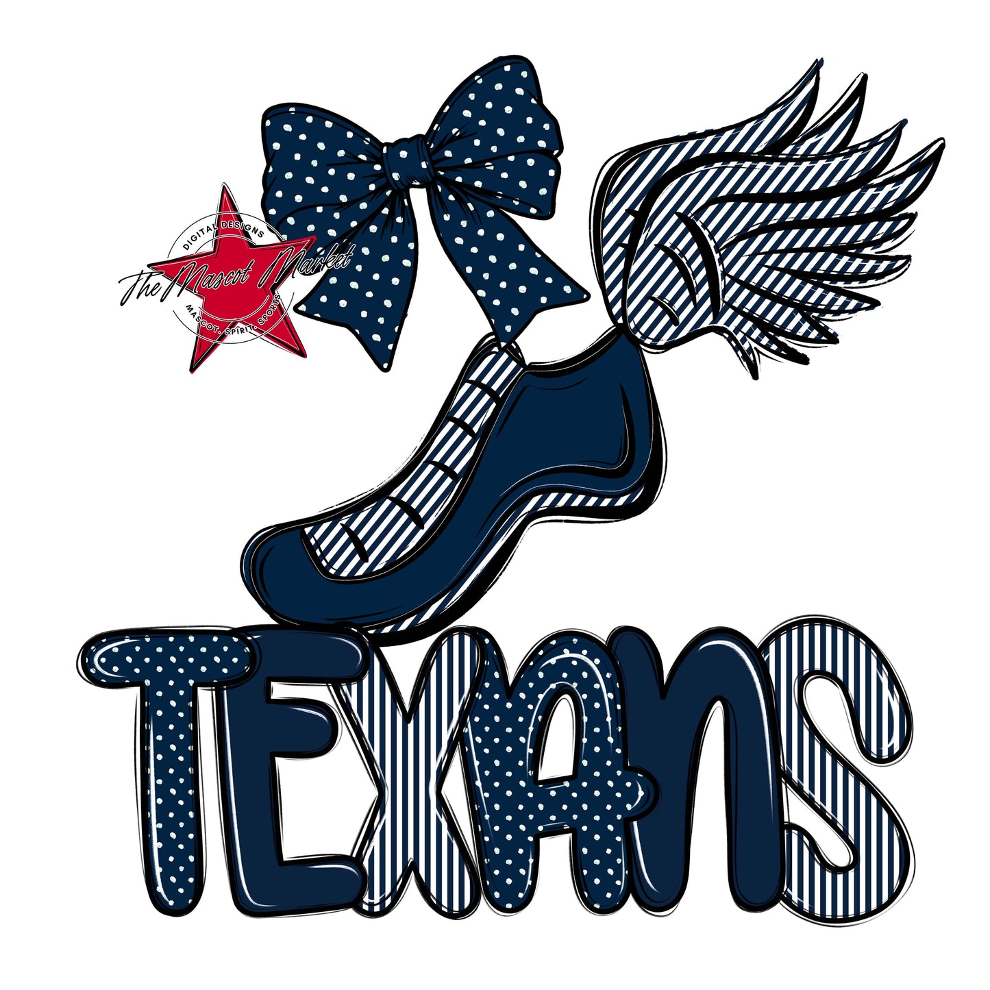 Texans Track Spirit Design-Navy