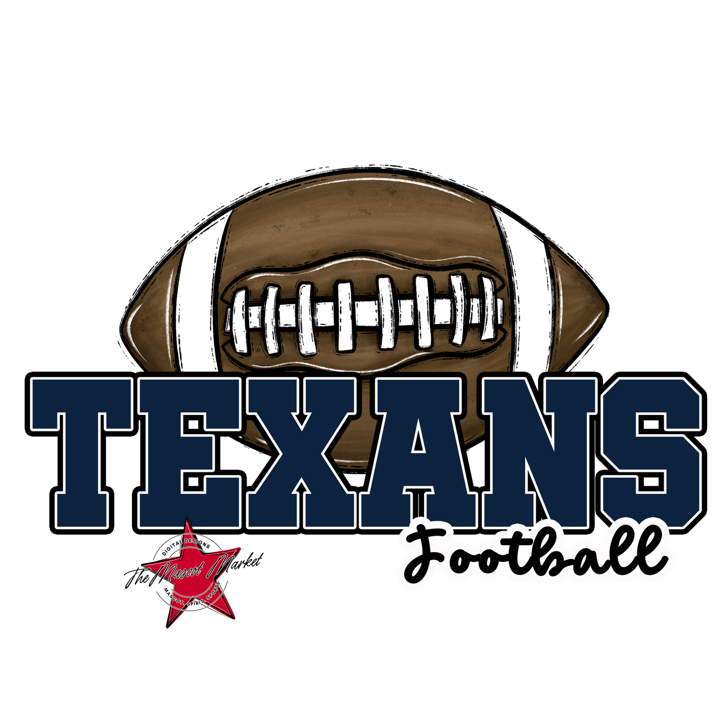 Texans Varsity Football-Navy