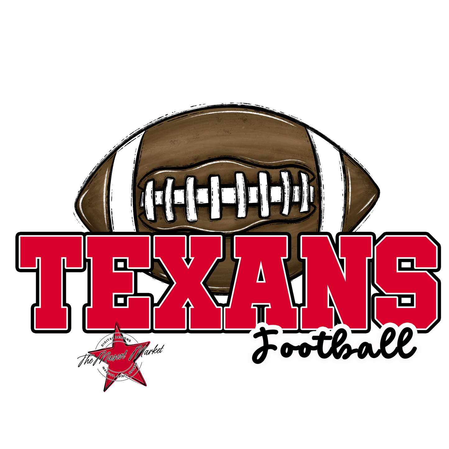 Texans Varsity Football-Red
