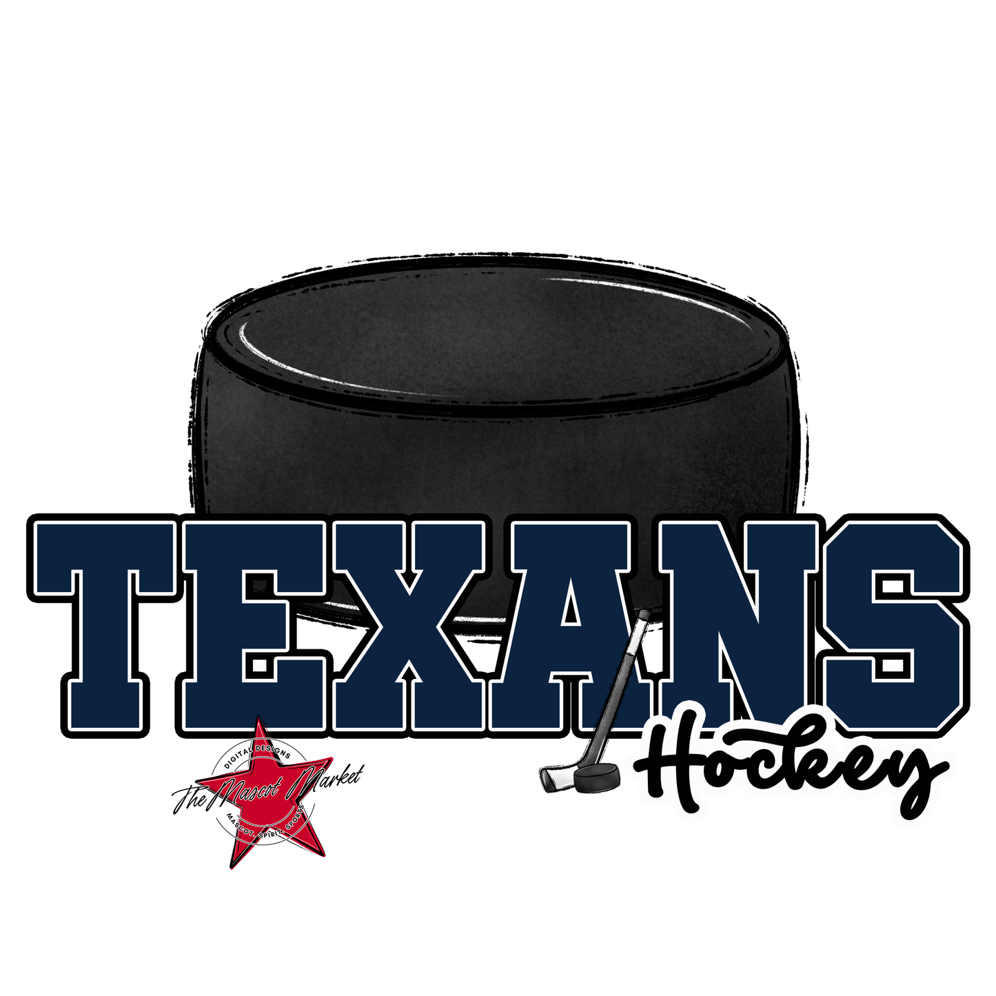 Texans Varsity Hockey-Navy