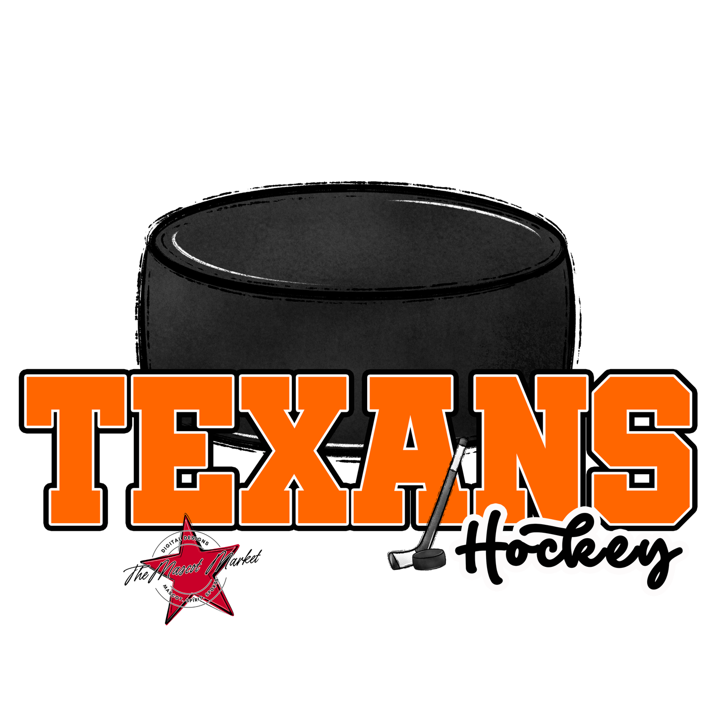 Texans Varsity Hockey-Orange