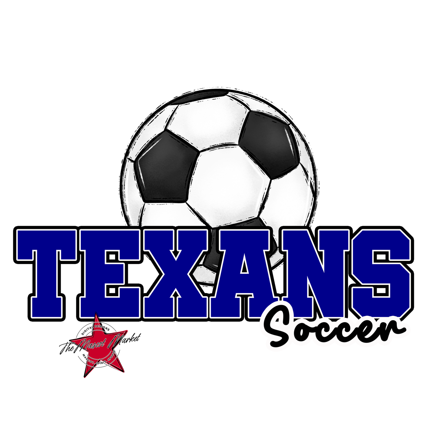 Texans Varsity Soccer-Blue