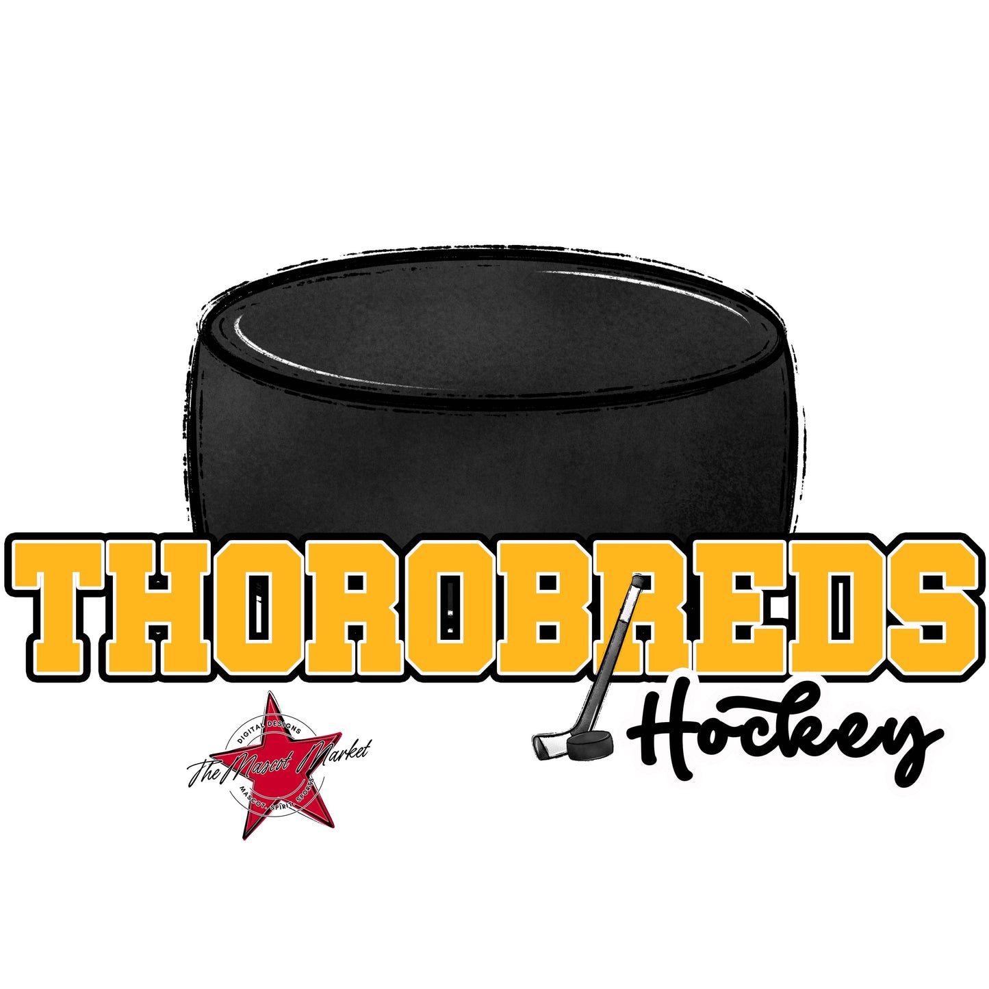 Thorobreds Varsity Hockey-Yellow