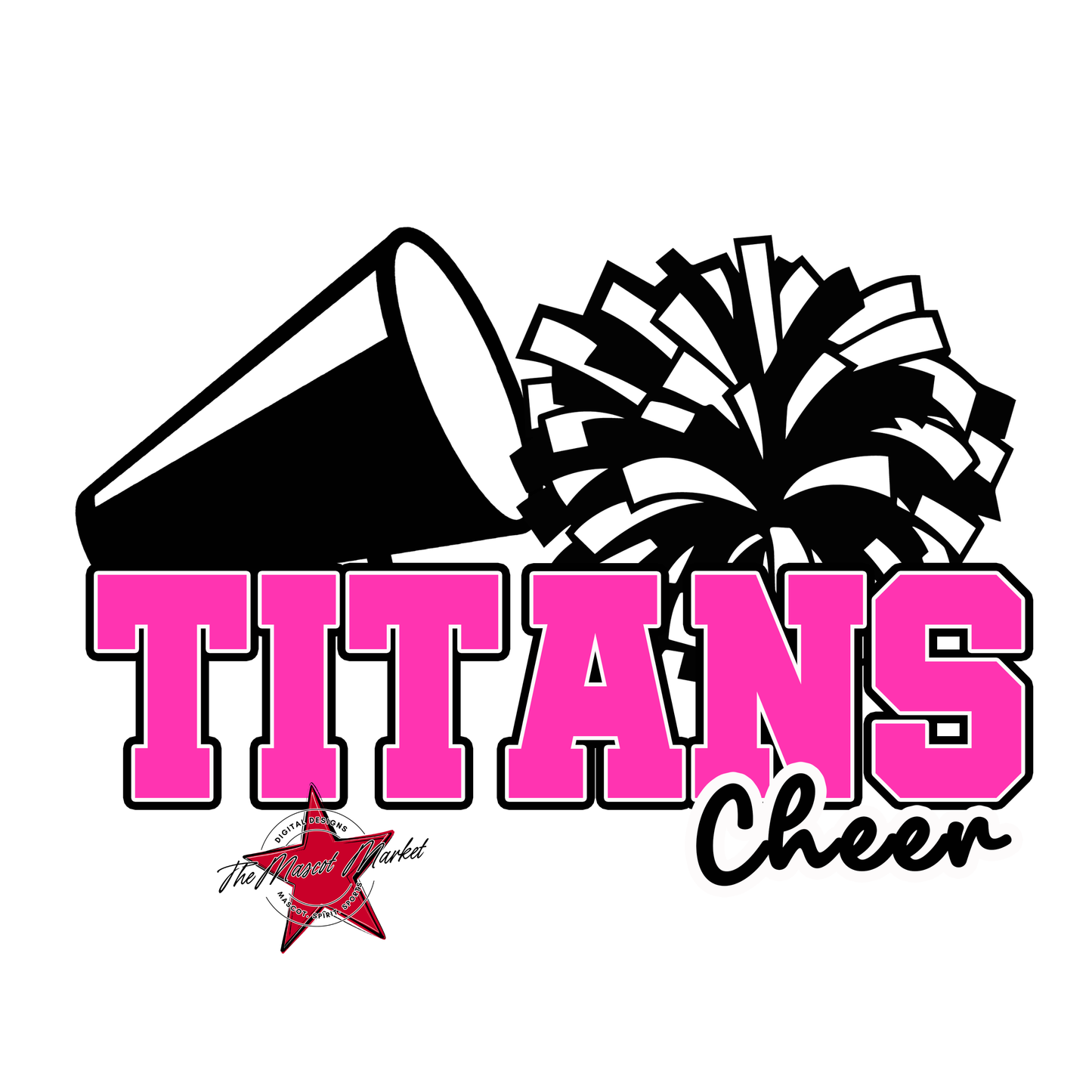 Titans Varsity Cheer-Pink