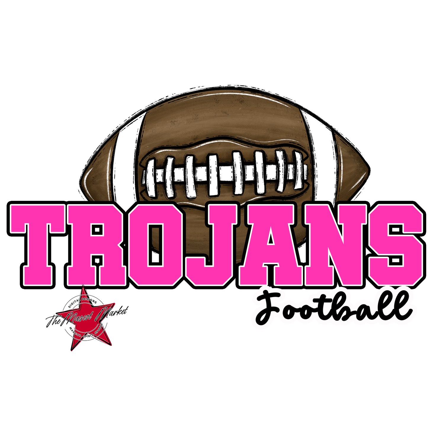 Trojans Varsity Football-Pink