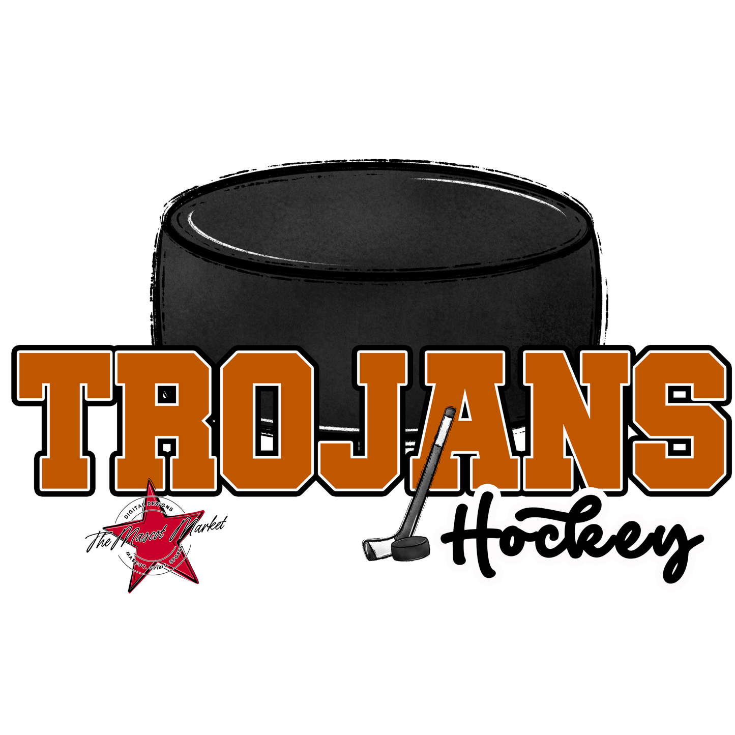 Trojans Varsity Hockey-Burnt Orange