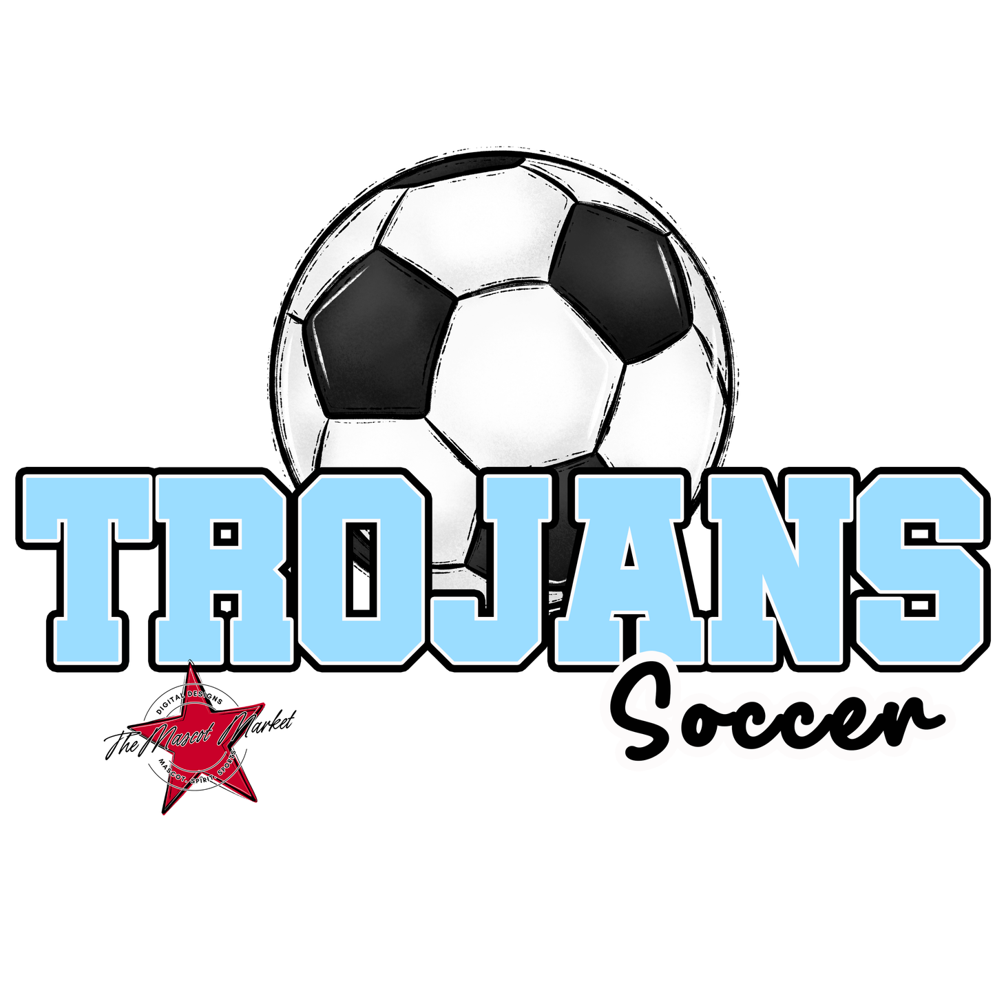 Trojans Varsity Soccer-Columbia Blue