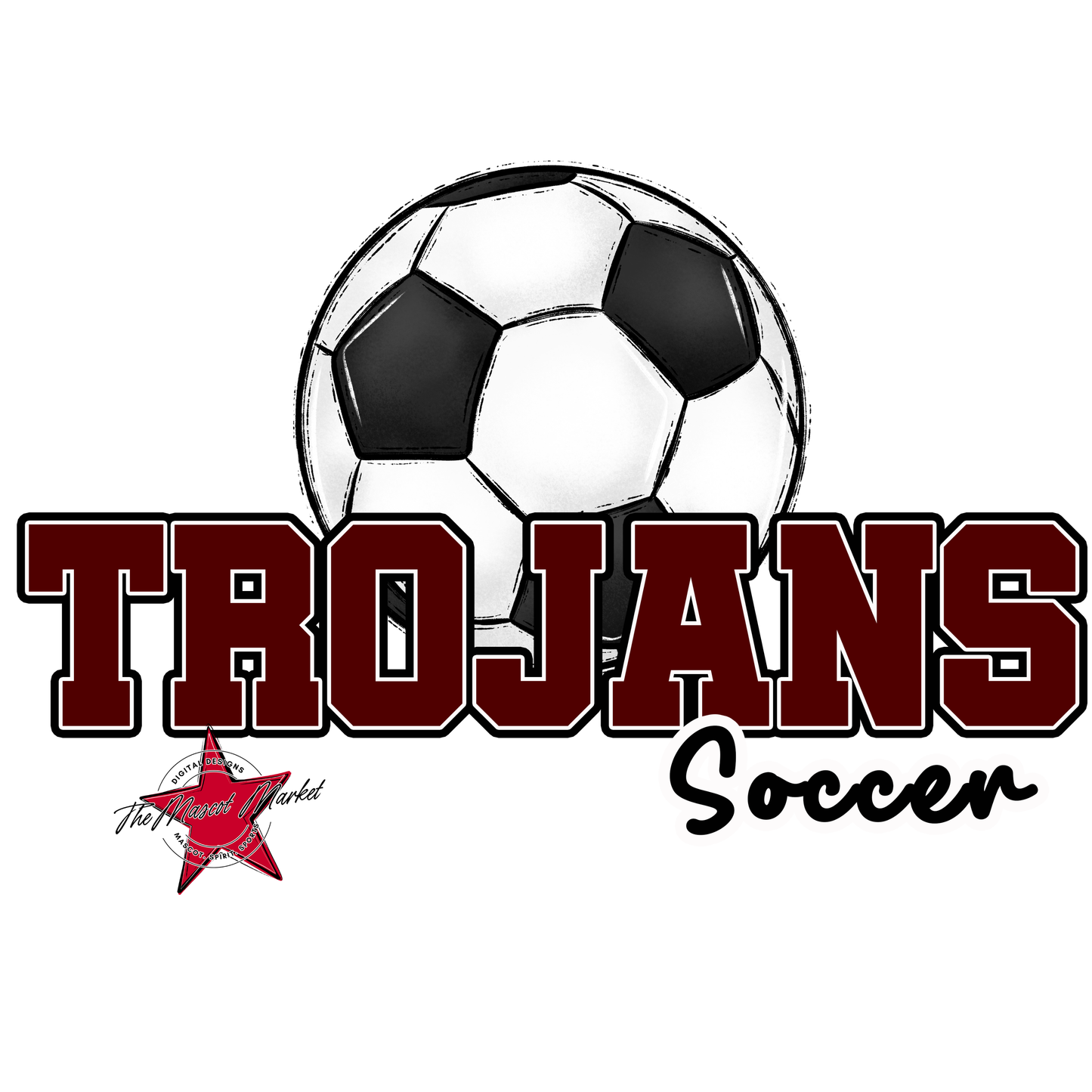 Trojans Varsity Soccer-Maroon